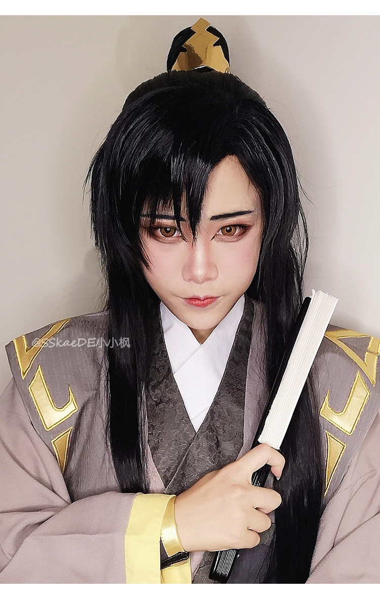 【自由人】少年版聂怀桑 cos假发聂导古风古装男成年版聂怀桑