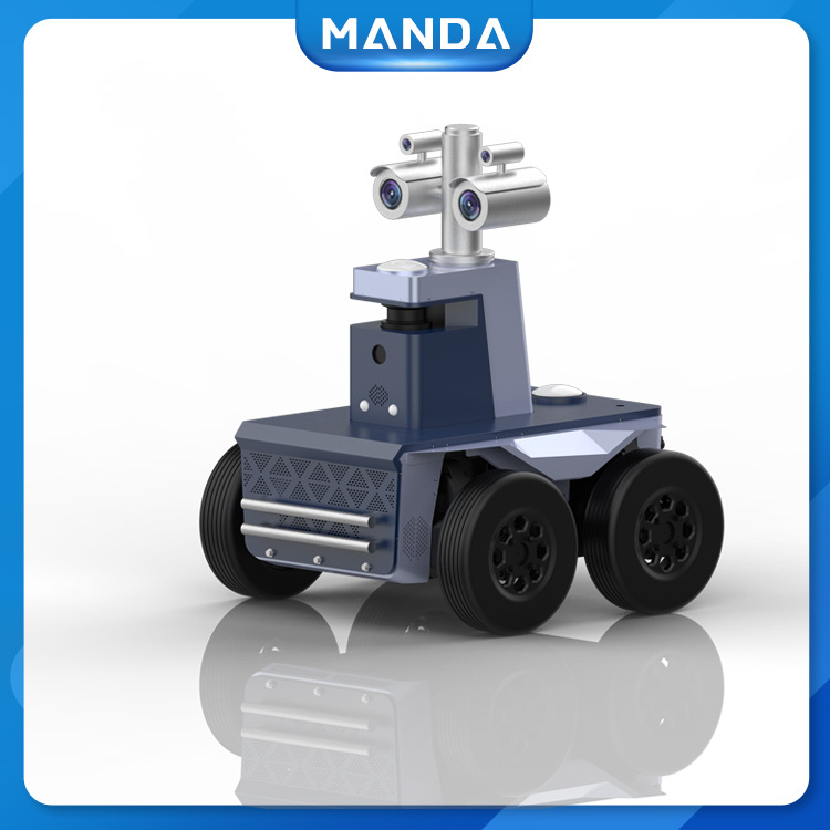 园区物业安防巡逻机器人 自动充电稳定性高防爆巡检机器人