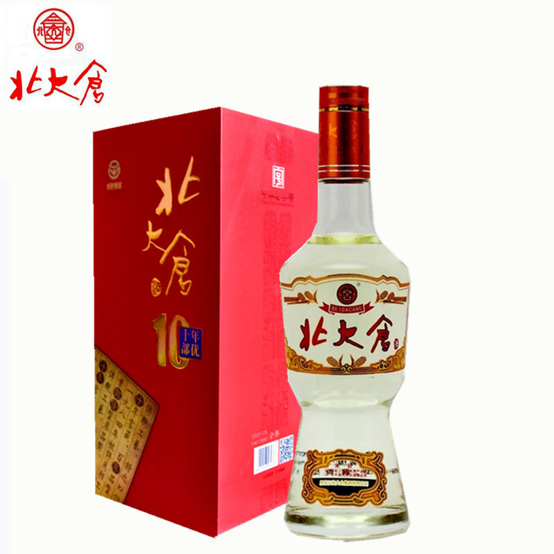 北大仓白酒十部优50度500毫升酱香型白酒北大仓十部优酒