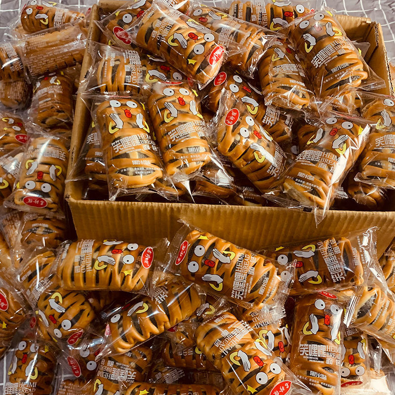小面包整箱批发5斤独立包装夹心软面包散装儿童早餐代餐网红零食