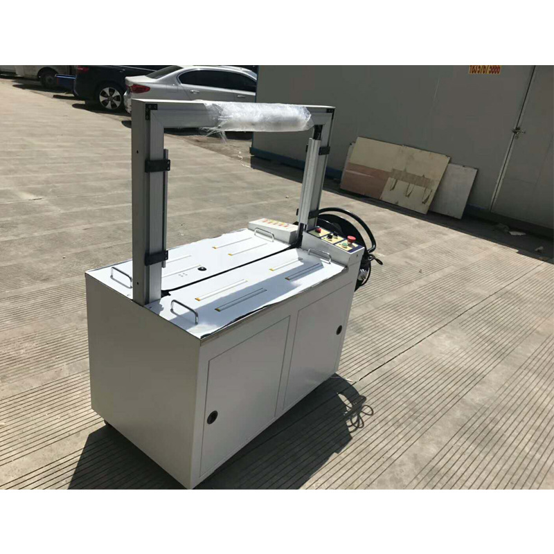 全自动扎带打包机 快递箱子捆扎机 科之源pc控制塑料带打扣机