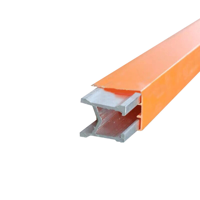 厂家h型铜单极安全滑触线 行车管式龙门吊起重机复合型滑线导电轨