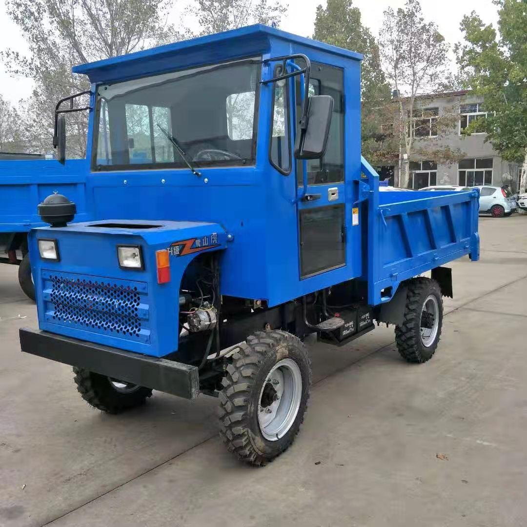 可做柴油25马力四不像 转向角度大柴油四轮车 混凝土运输拖拉机