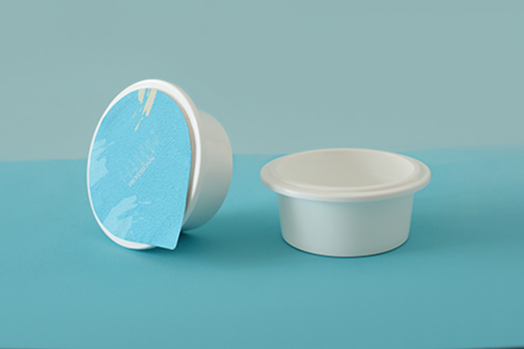 20克含易撕膜pp果冻杯 食品包装果冻杯 洁颜粉盒塑料包材杯