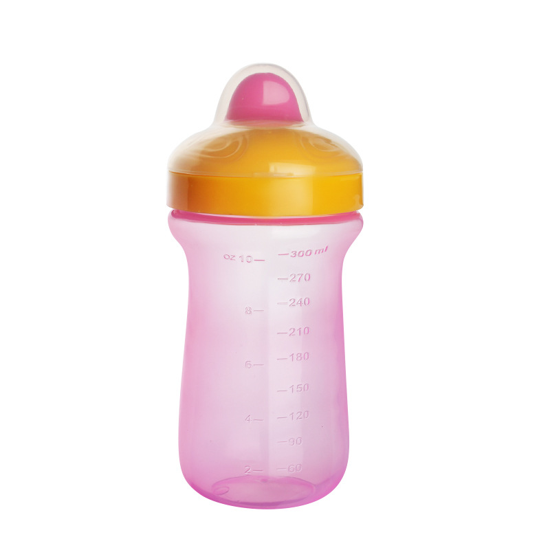 Infant No-Spill Cup Pp Large-Capacity Water Cup Baby Drinking Water Portable Water Cup Drop-Resistant Sippy Cup Maternal and Child Wholesale