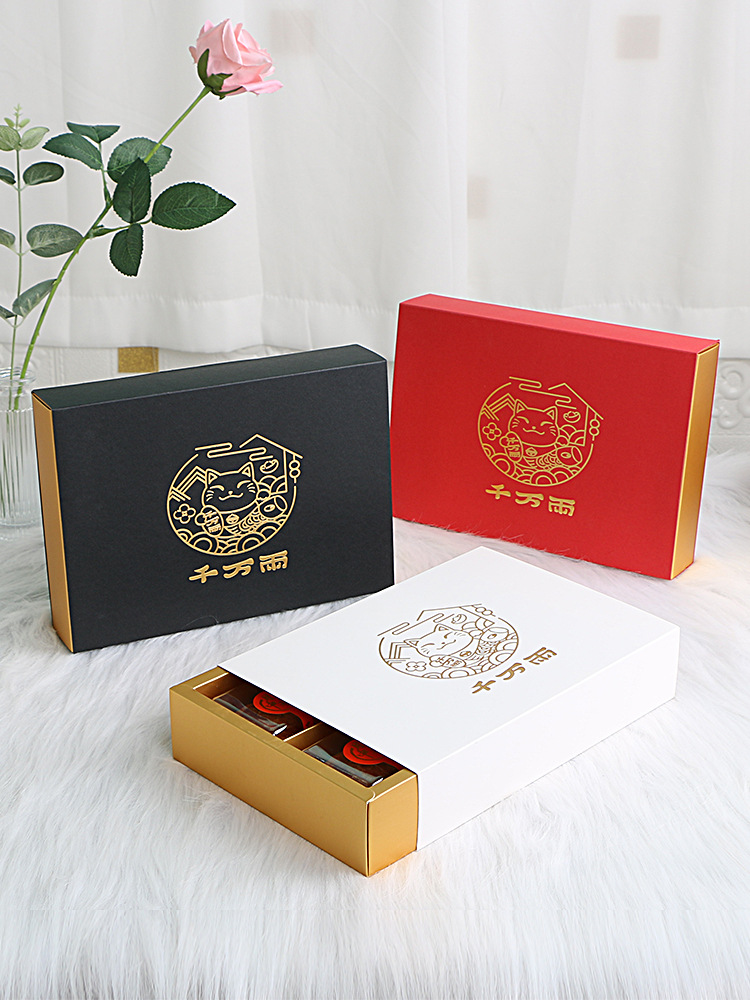 蛋黄酥包装盒中秋礼品盒月饼盒雪媚娘包装袋80克6粒装手提袋