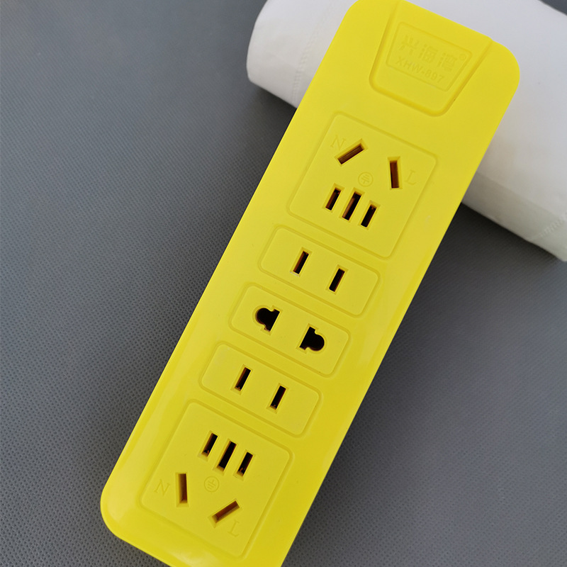 大功率插座6000瓦无线插排不带线纯铜10a/16a接线板电插座板排插