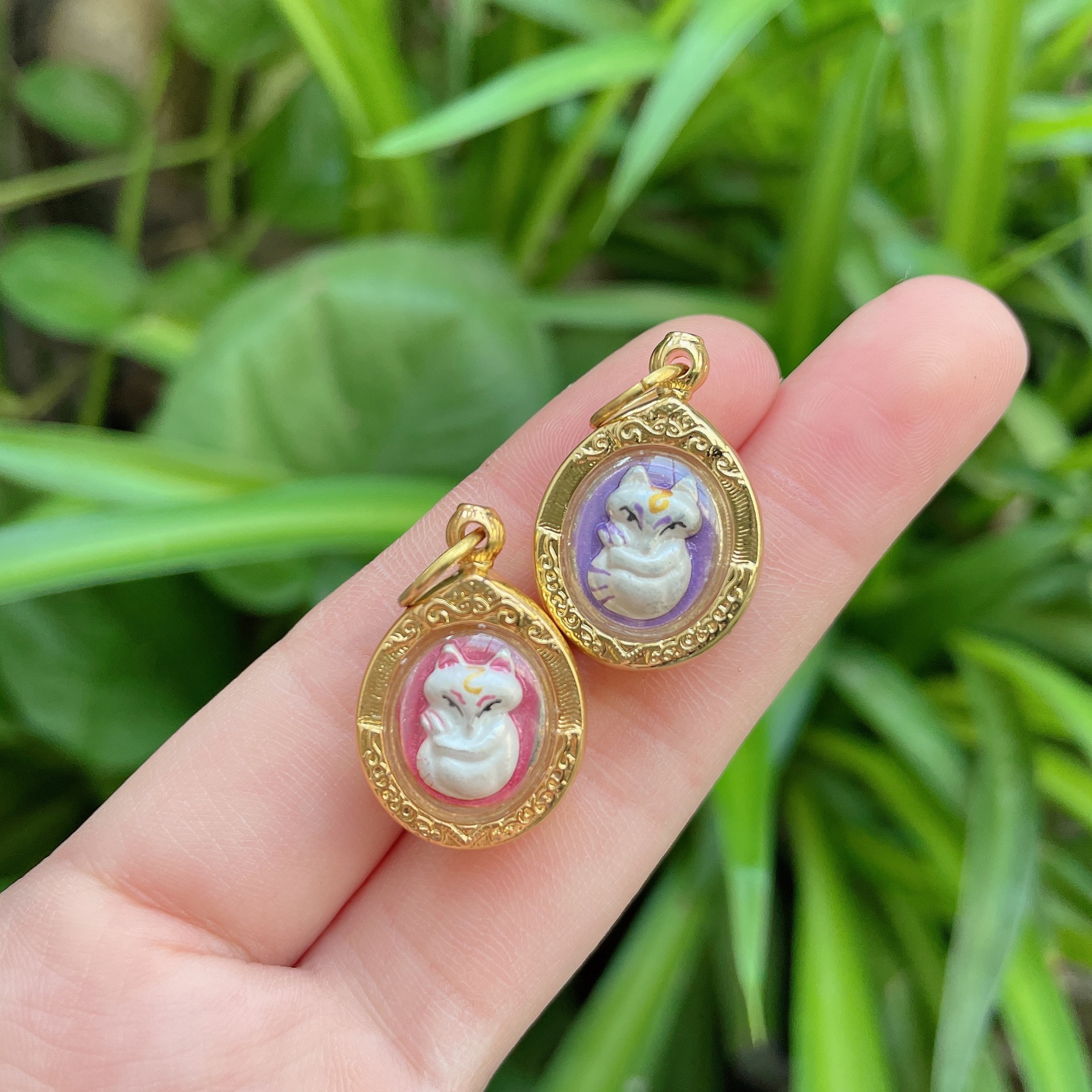 泰国佛牌 泰国特色 迷你款 jw 小狐狸 姐姐牌 佛牌 一件代发