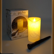 哈利波特 Harry Potter 周边蜡烛小夜灯台灯摆件魔杖法杖可遥控灯