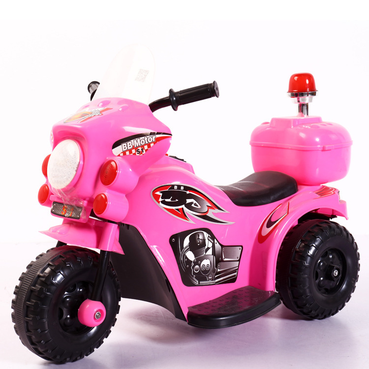 厂家直销哈雷电动摩托车音乐闪光儿童小摩托车一件代发电动车