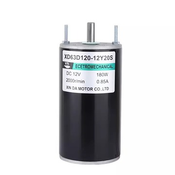 全新原装xd  ecetromechanical永磁直流高速电机xd63d120-12y20s