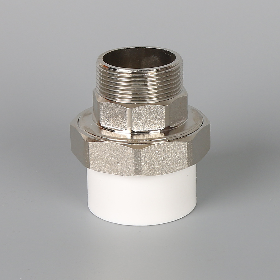 ppr铁活接热熔20-110内丝外丝活接pe ppr pert活接系列