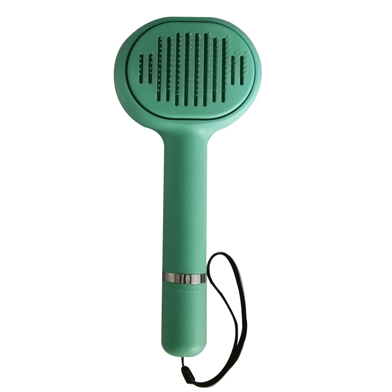 Cross-Border Hot Sale Pet Comb Hair Removal Brush Double-Sided Knot Untying Comb Cat Hair Removal Brush Dog Massage Comb Pet Hair Cleaner
