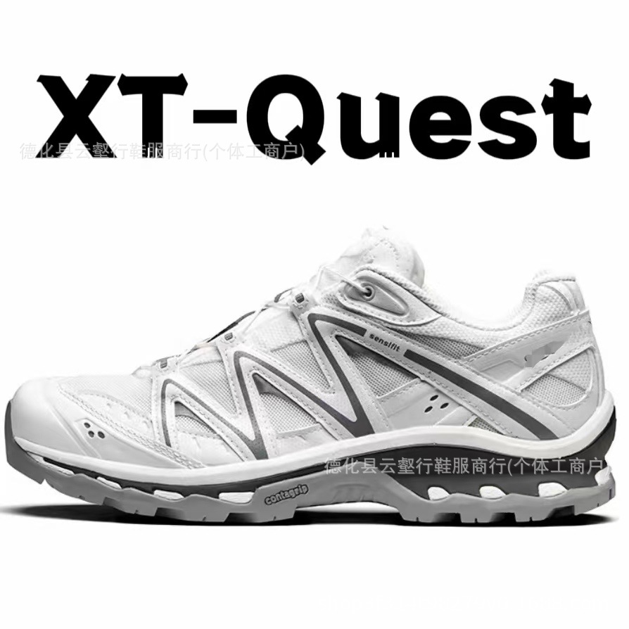 莆田纯原萨洛濛XT-Quest徒步越野鞋休闲运动跑步鞋透气登山功能鞋