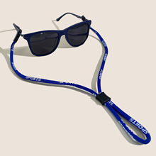 跨境欧美亚马逊SPORT运动可调节提花防丢舒适眼镜链眼镜绳眼镜带