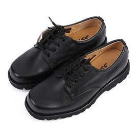 3515春秋新爆款男单大头皮鞋正装劳保防砸低帮 厂家直供