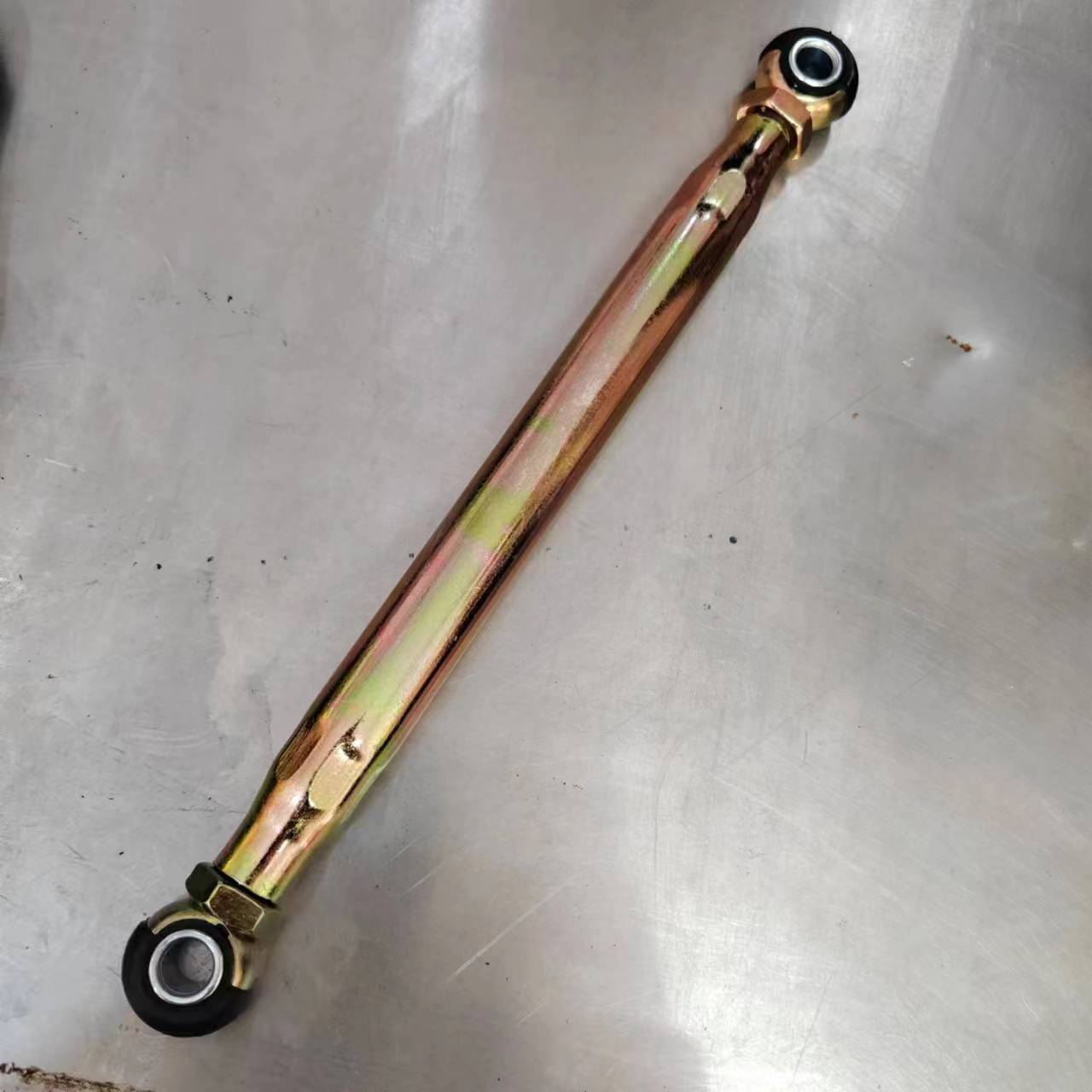 电动车摩托三轮车调节杆后桥平衡杆调节拉杆摩托270/12孔调节拉杆