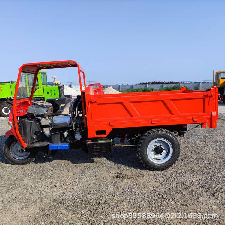 江西九江运输柴油三轮车 农村搬运三马子 工地拉砖拉沙三轮车