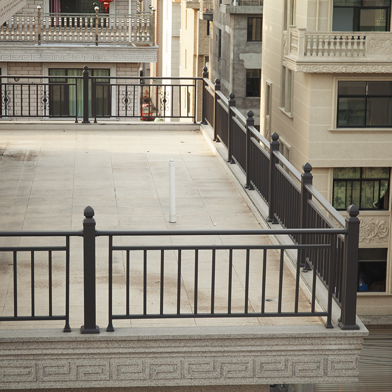 锌钢阳台护栏铝合金露台窗户栏杆户外庭院围墙围栏室内外楼梯扶手