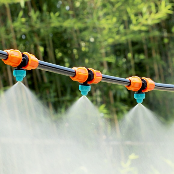 雾化微喷头喷雾器自动浇水浇花大棚喷水灌溉除尘降温喷淋系统