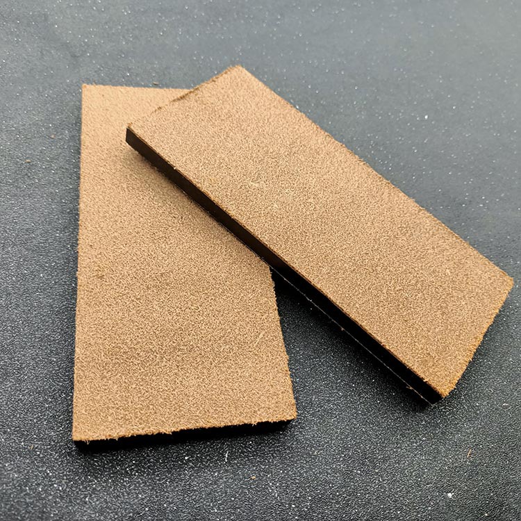 5成交2个跨境电商热卖180毫米皮条无底座天然牛皮条家用磨刀石荡刀条