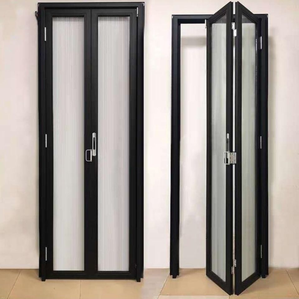 铝合金折叠玻璃门 折叠沙门厨房卫生间阳台窄框现代简约风格批发