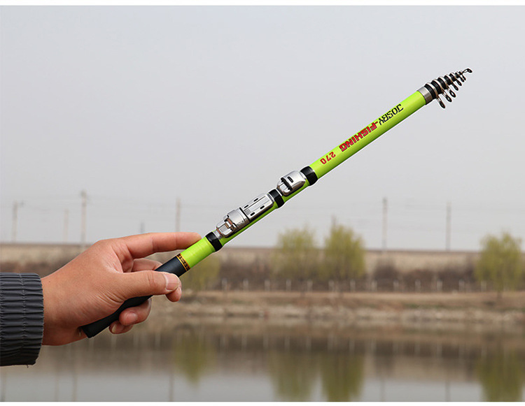 厂家生产软尾小矶竿1.5米1.8米便携短节矶钓杆迷你鱼竿跨境款矶杆