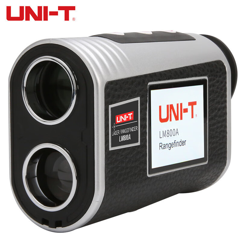 uni-t优利德lm800a户外激光测距仪高尔夫距离测量仪侧显屏800米