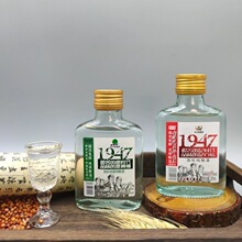 北大荒1947纯粮食白酒浓香型42度/52度100ml*12小酒整箱特价清仓