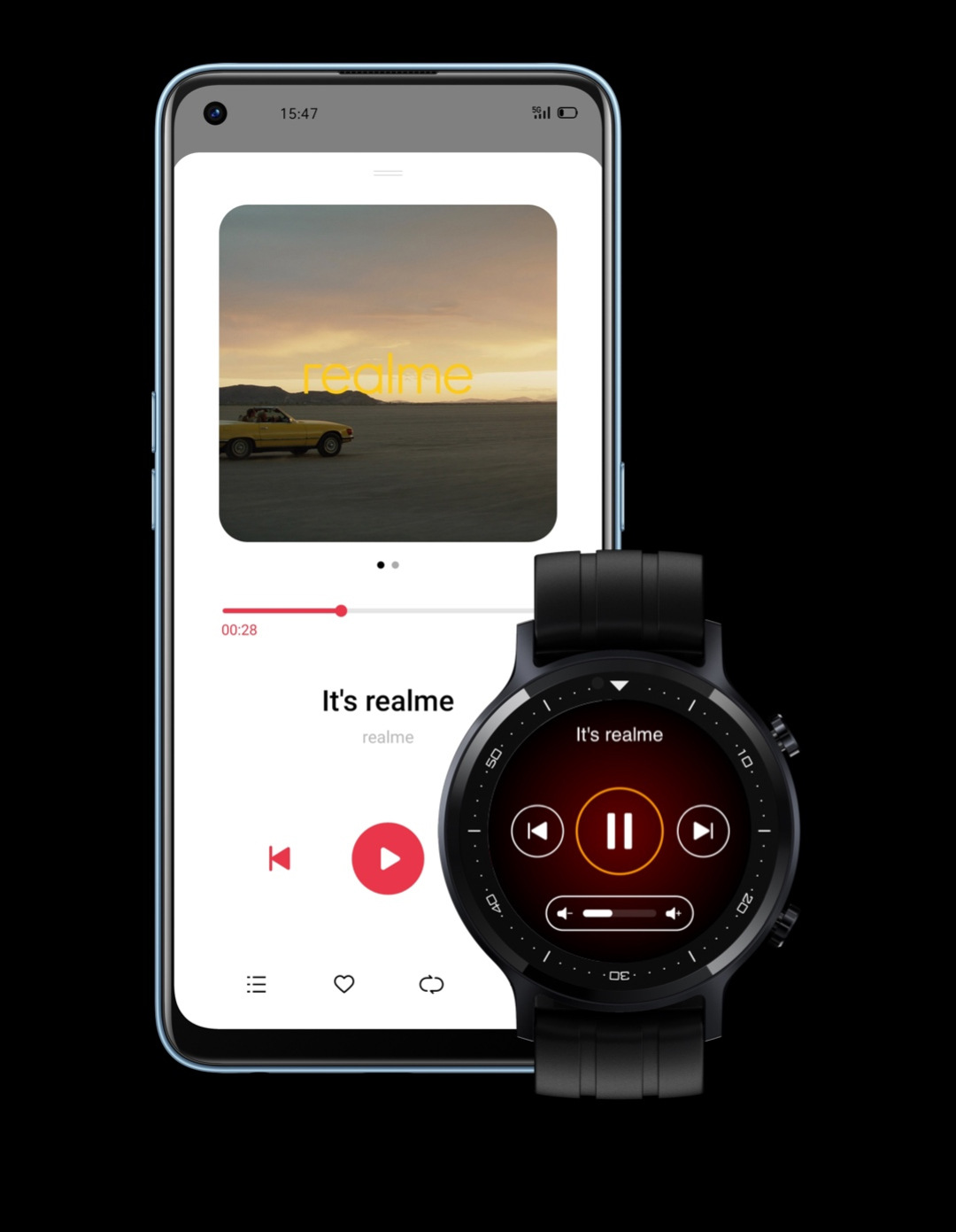 realme watch s防水运动智能手表 真我手表国际版 香港代发