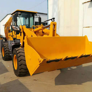 四驱铲挖装载机 多功能两头忙 农用挖掘装载机-阿里巴巴