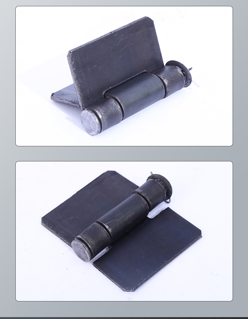 厂家供应重型加厚铁折页 货车铁门合页铰链 脱卸焊接铁合页