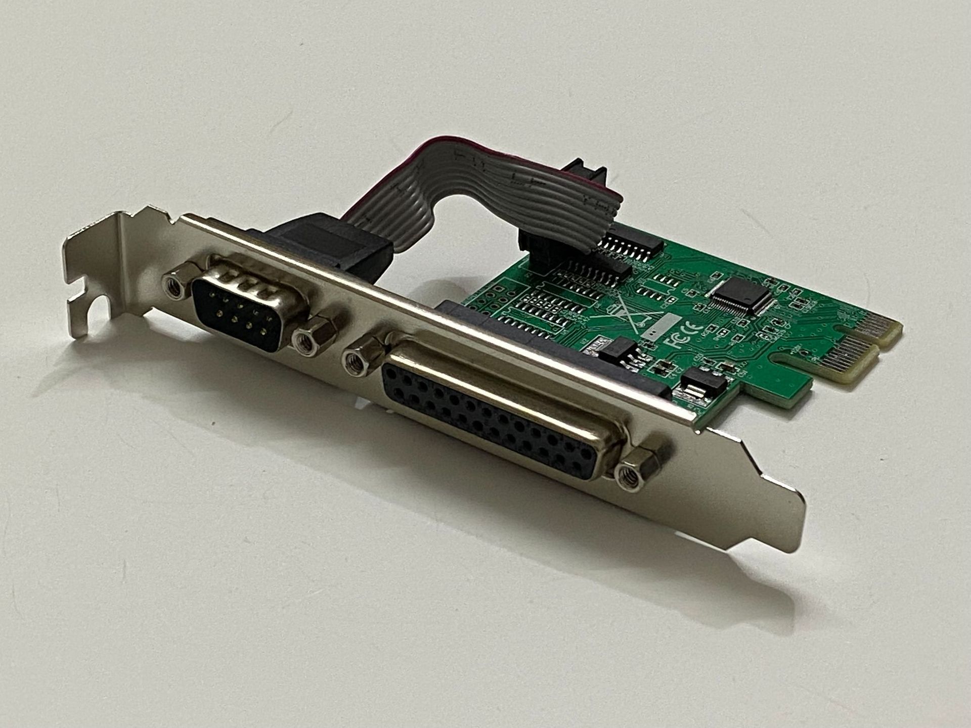 pci-e x1 ch382l 1s1p 附加扩展控制卡 com1通信ltp1打印端口扩展