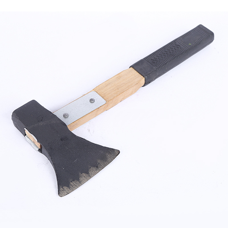 Planing Machine Forging Planing Axe Agricultural Tool Handle Reinforcement Planing Machine PVC Shockproof Handle Cutting Agricultural Woodworking Multi-Purpose Axe Front