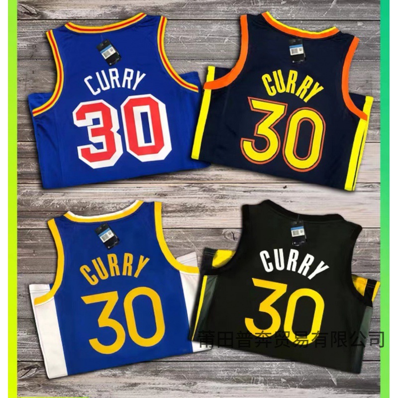 勇士库里球衣30号75周年城市版汤普森11号刺绣版球服背心nba-阿里巴巴