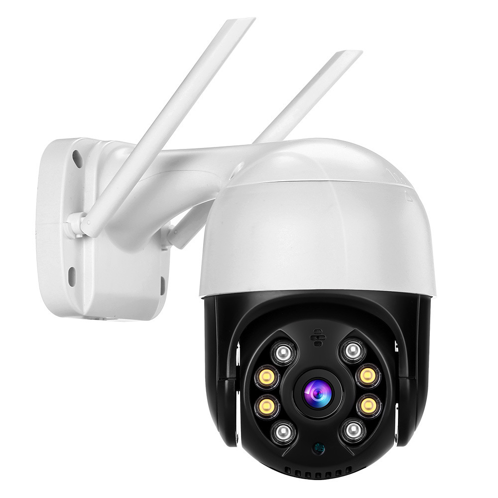 跨境新品2寸ptz球机双光wifi高清夜视无线网络手机远程监控摄像头