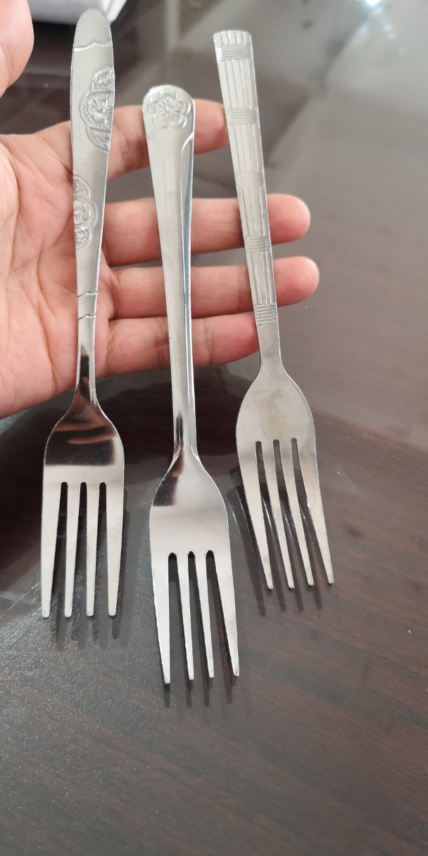 热卖款加厚1号叉子水抛小铁叉子厂家直销