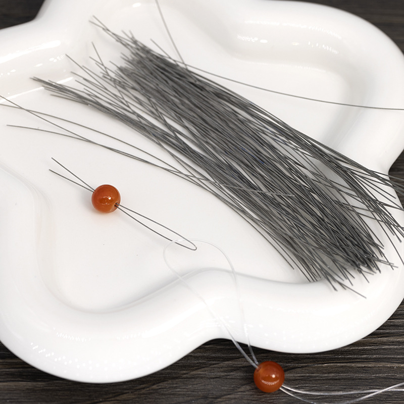 diy穿珠串珠钢丝引线穿线穿线手链手串串珠项链串珠针工具-阿里巴巴