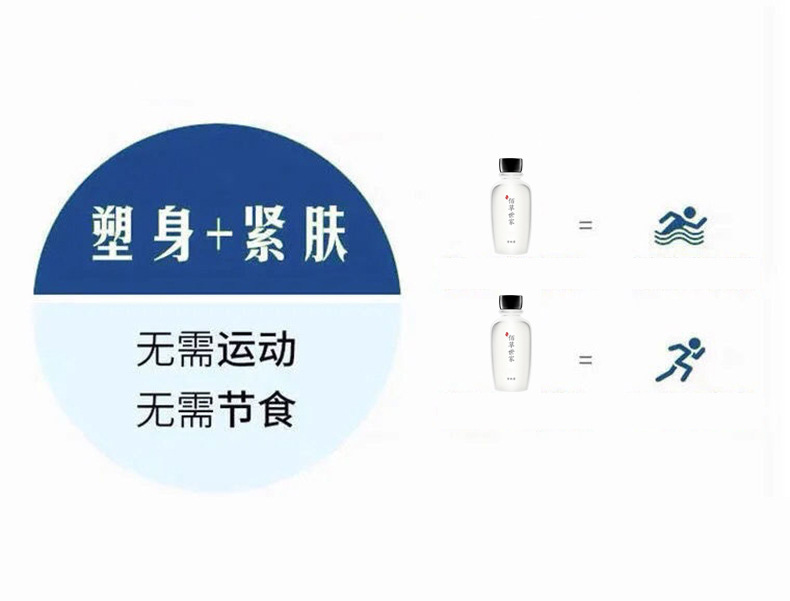 佰草世家苗条霜正品瘦小腿小肚子滚珠按摩纤体霜塑形抖音同款