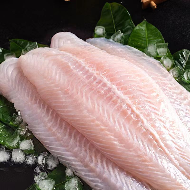 【约1斤1片】巴沙鱼柳整条新鲜龙利鱼片一整箱批发无刺无骨冷冻