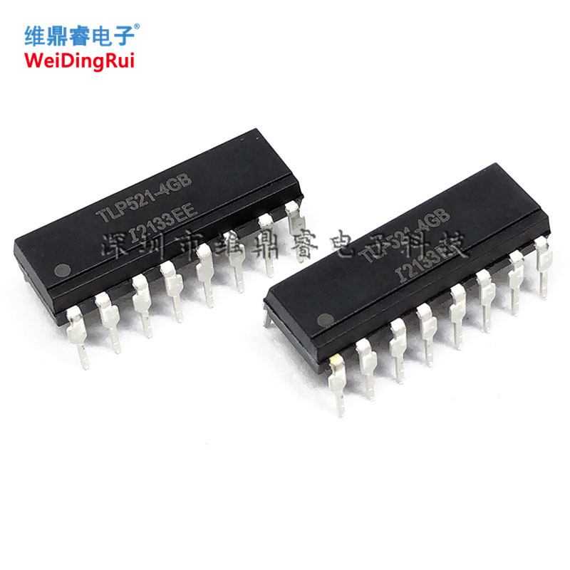 原装isocom tlp521-4gb 直插 dip-16 代替东芝 521-4gb 直插光耦