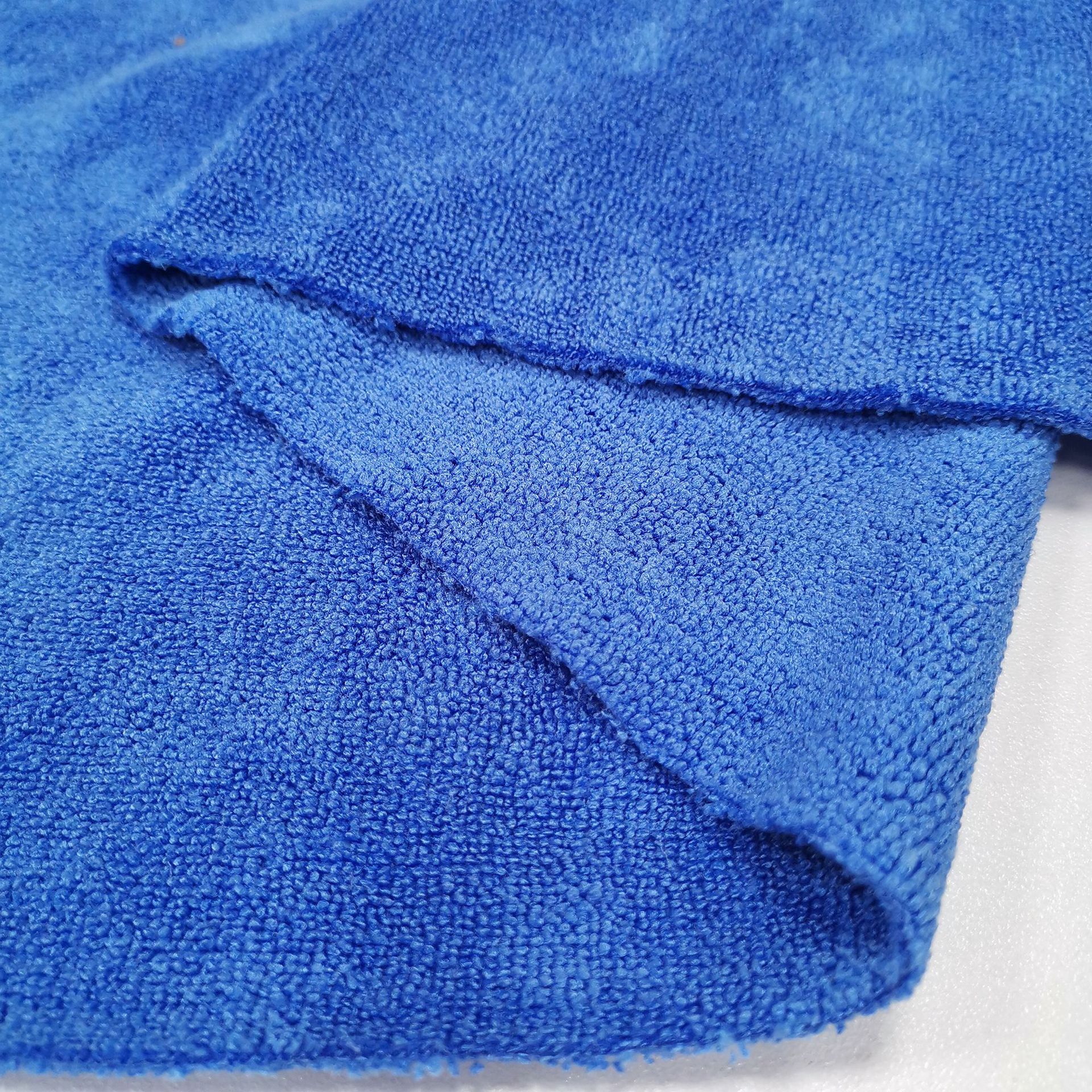 纬编超细纤维毛巾布 强吸水毛巾布 340g/㎡加厚涤锦毛巾布