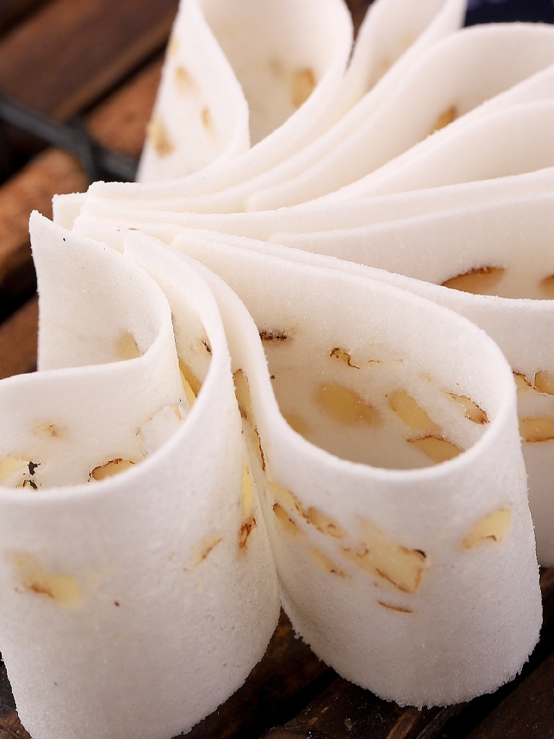 合川桃片糕重庆特产四川传统手工甜品小吃云片糕休闲点心