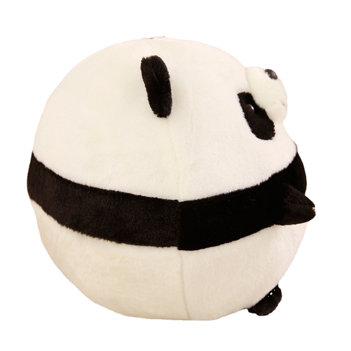 可爱国宝大熊猫圆球公仔毛绒玩具旅游纪念品公司年会礼品批发