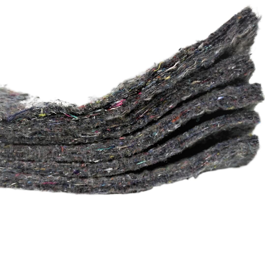 加工定制绿色杂棉阻燃棉回收棉隔音棉汽车隔音材料养护棉