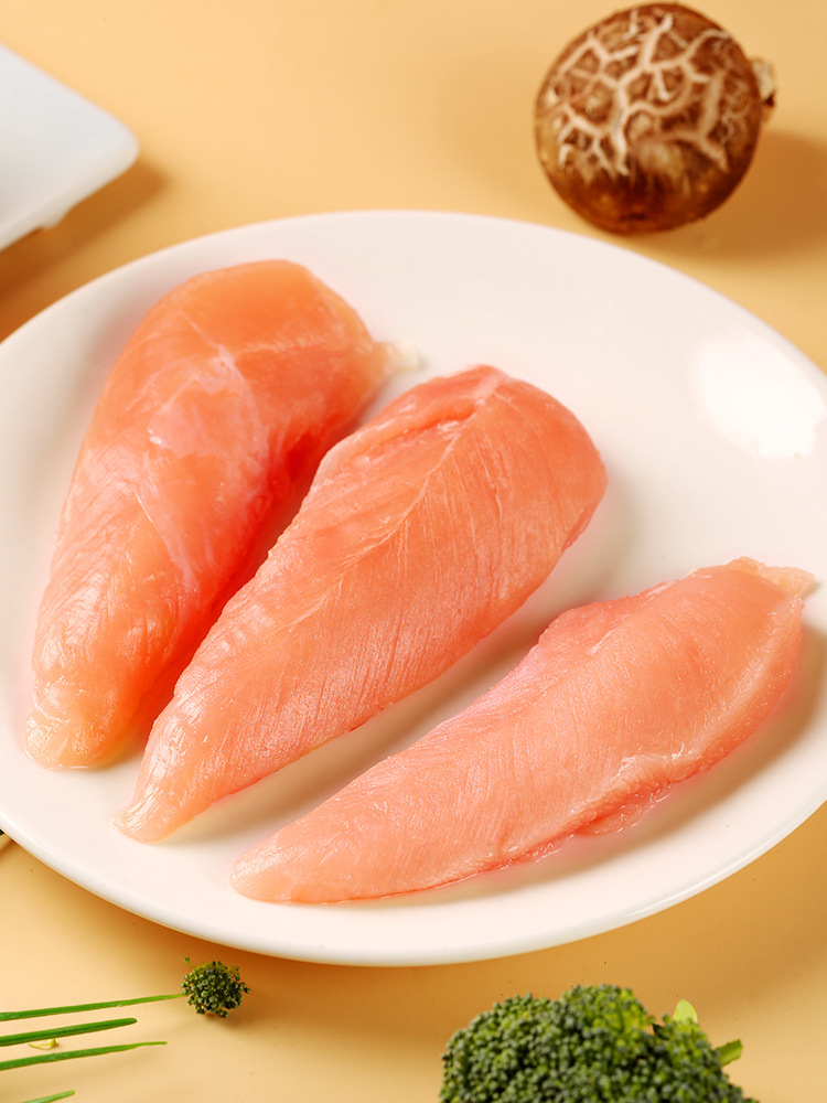 鸡小胸鲜冻新鲜鸡胸肉冷冻小鸡脯肉里脊单冻小鸡胸肉速冻生鲜食材