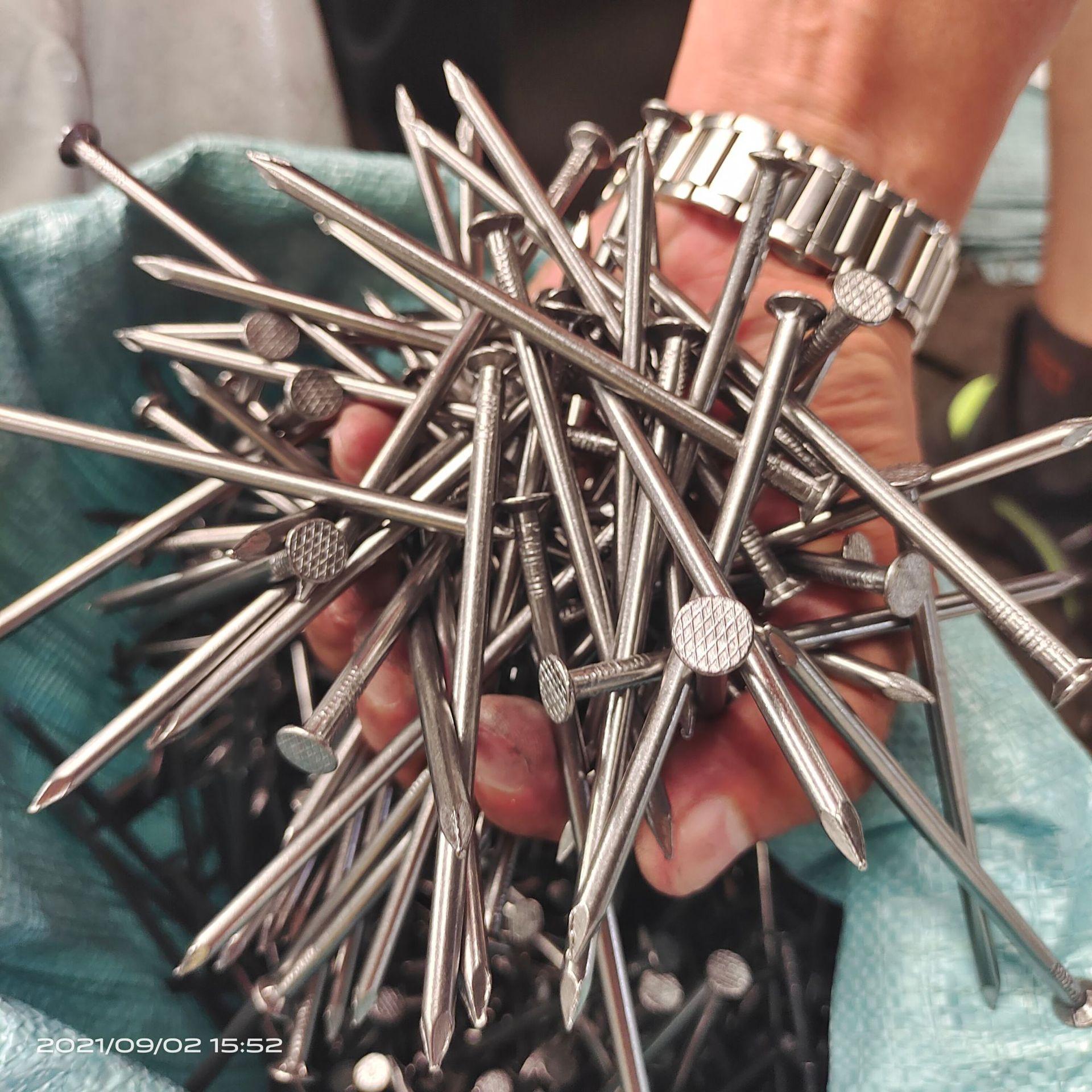 厂家供应抛光钉子铁钉圆钉木工钉子铁钉子模板钉子建筑钢钉