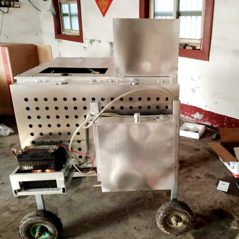 流动摆摊面粉膨化机厂家静音四缸大米膨化机休闲食品厂家现货