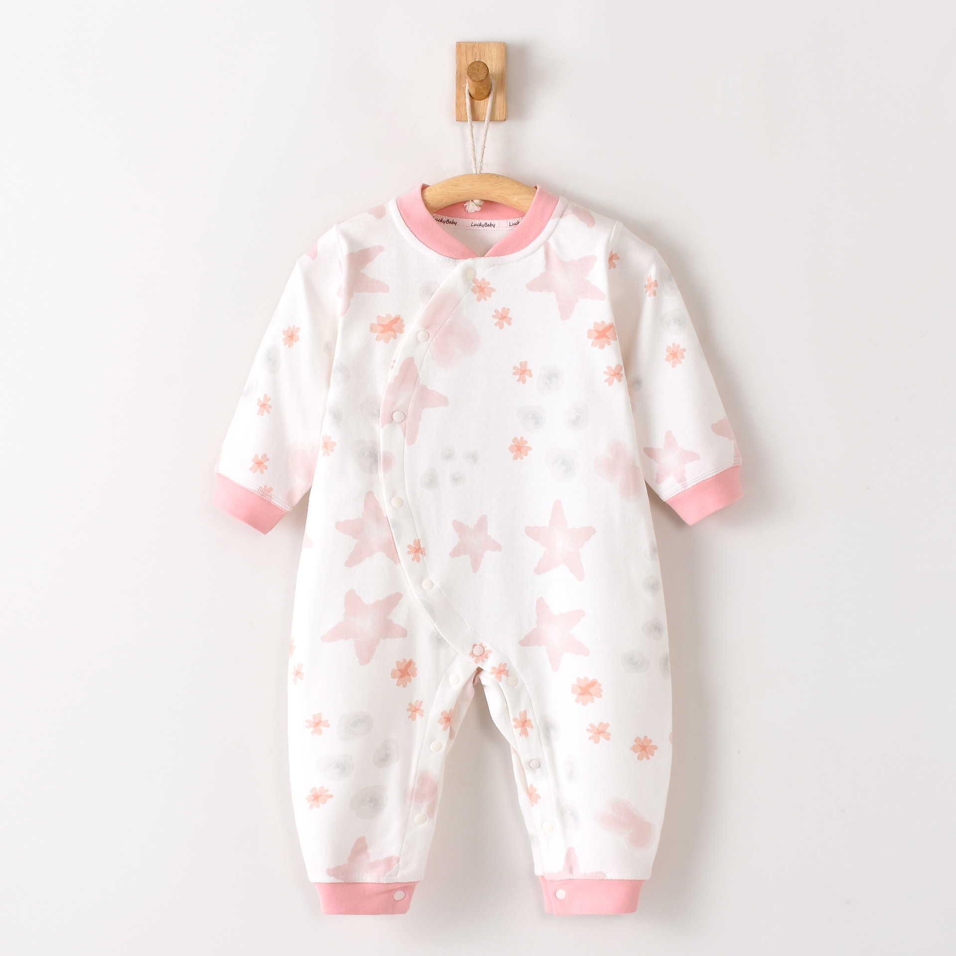 Newborn Jumpsuit Spring and Autumn Baby Romper Newborn Baby Clothes Pure Cotton Class a Baby Jumpsuit