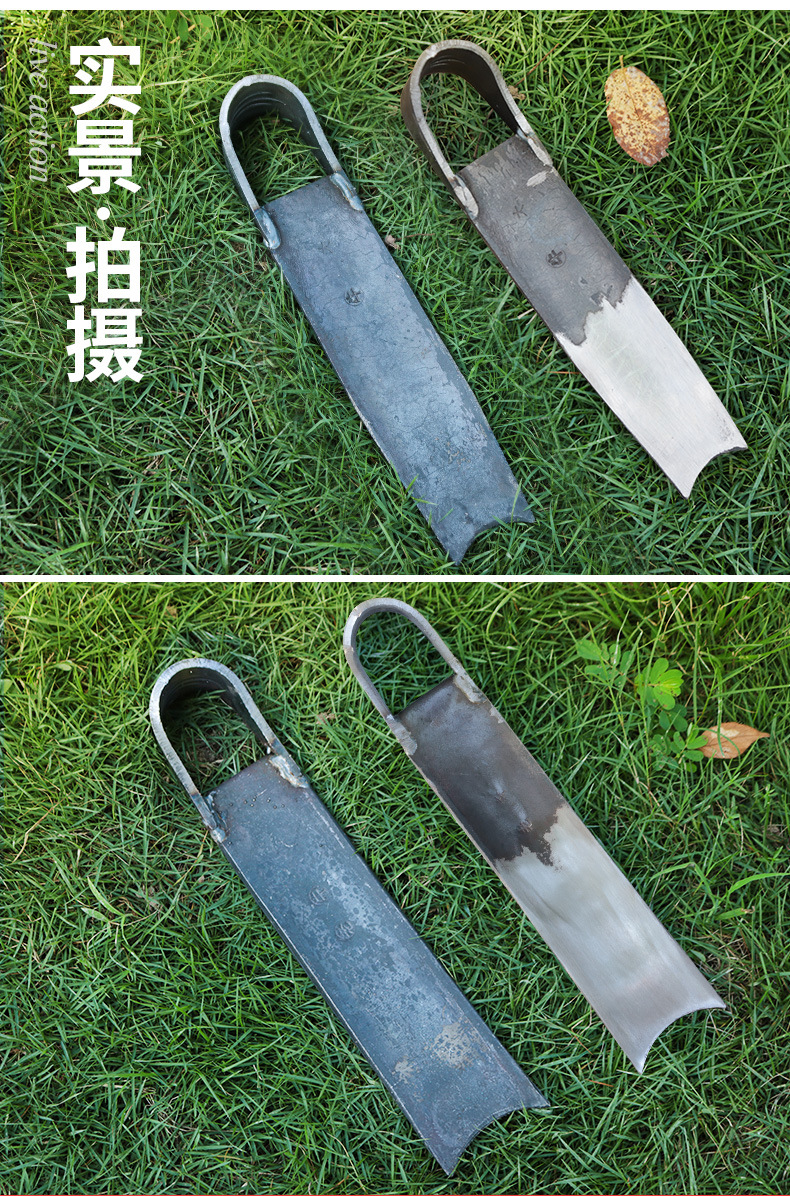 厂家批发农具锄头 挖地老式全钢焊接长柄除草翻刨地开荒田撅头锄